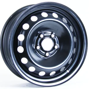 RTX Wheels – Steel Wheel – Black – 16″x6.5″ 43mm – All weather Wheels – X40837